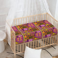 African Ethnic Tribal Inspired Print Baby Crib Sheet