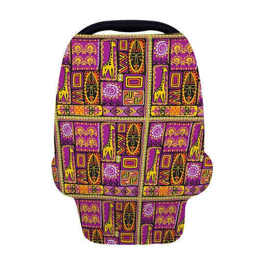 African Ethnic Tribal Inspired Print Baby Seat Cover