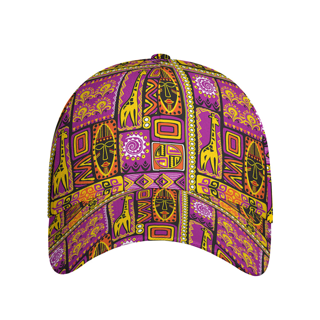 African Ethnic Tribal Inspired Print Baseball Cap