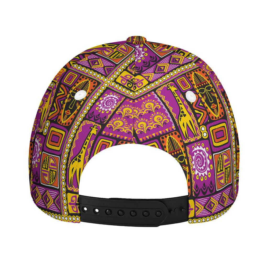 African Ethnic Tribal Inspired Print Baseball Cap