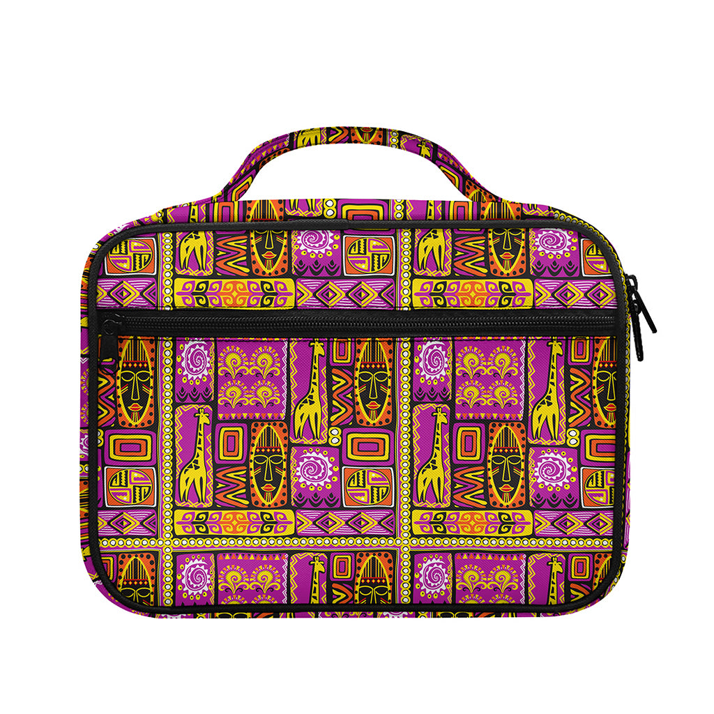 African Ethnic Tribal Inspired Print Briefcase Bible Bag