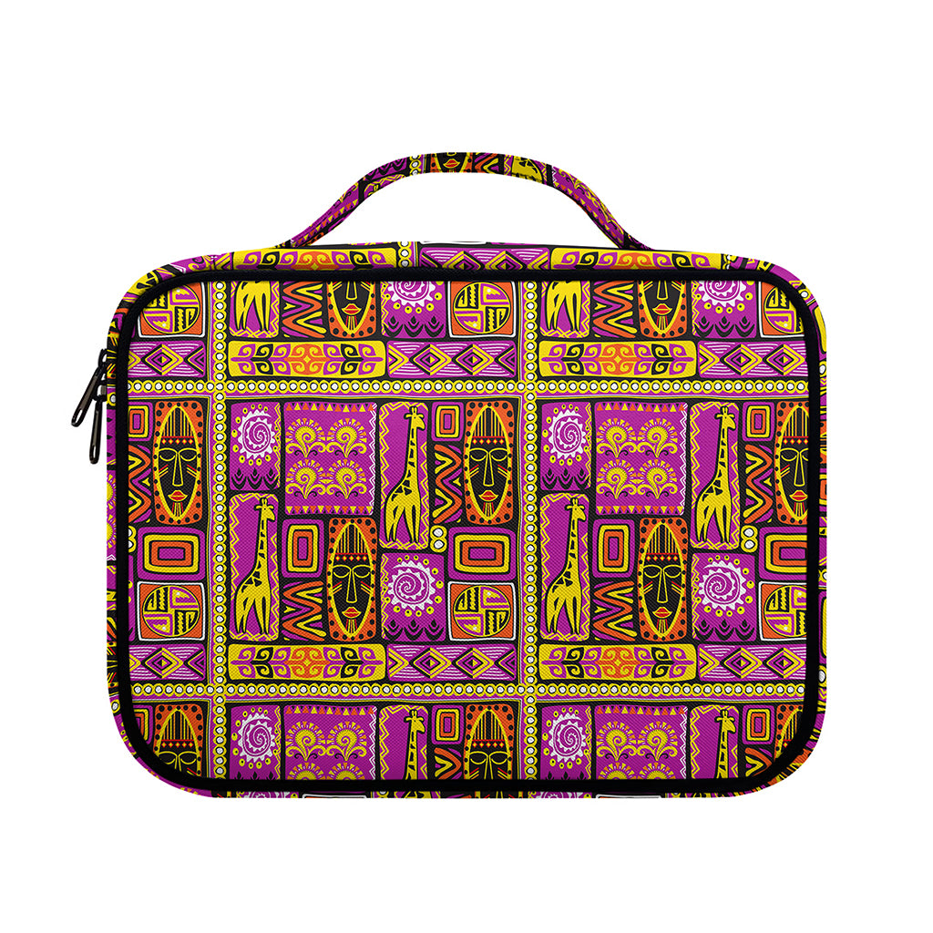 African Ethnic Tribal Inspired Print Briefcase Bible Bag