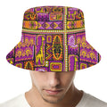 African Ethnic Tribal Inspired Print Bucket Hat