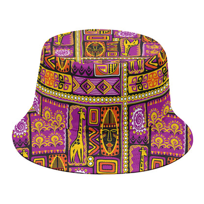 African Ethnic Tribal Inspired Print Bucket Hat