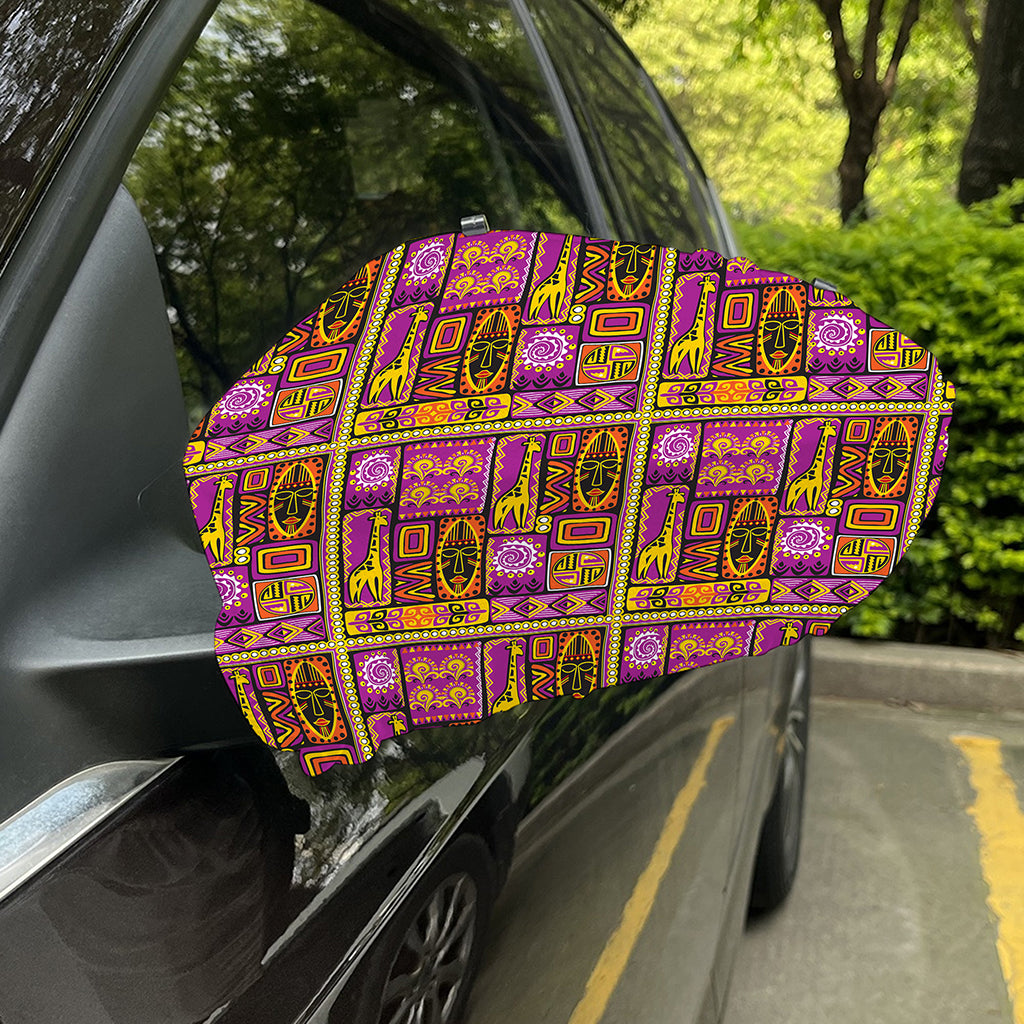 African Ethnic Tribal Inspired Print Car Side Mirror Covers