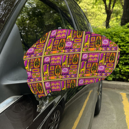 African Ethnic Tribal Inspired Print Car Side Mirror Covers