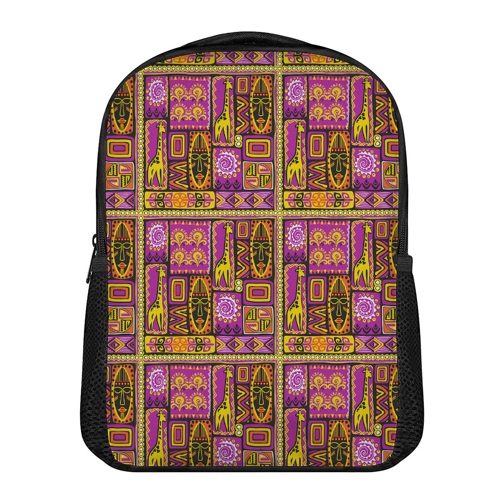 African Ethnic Tribal Inspired Print Casual Backpack