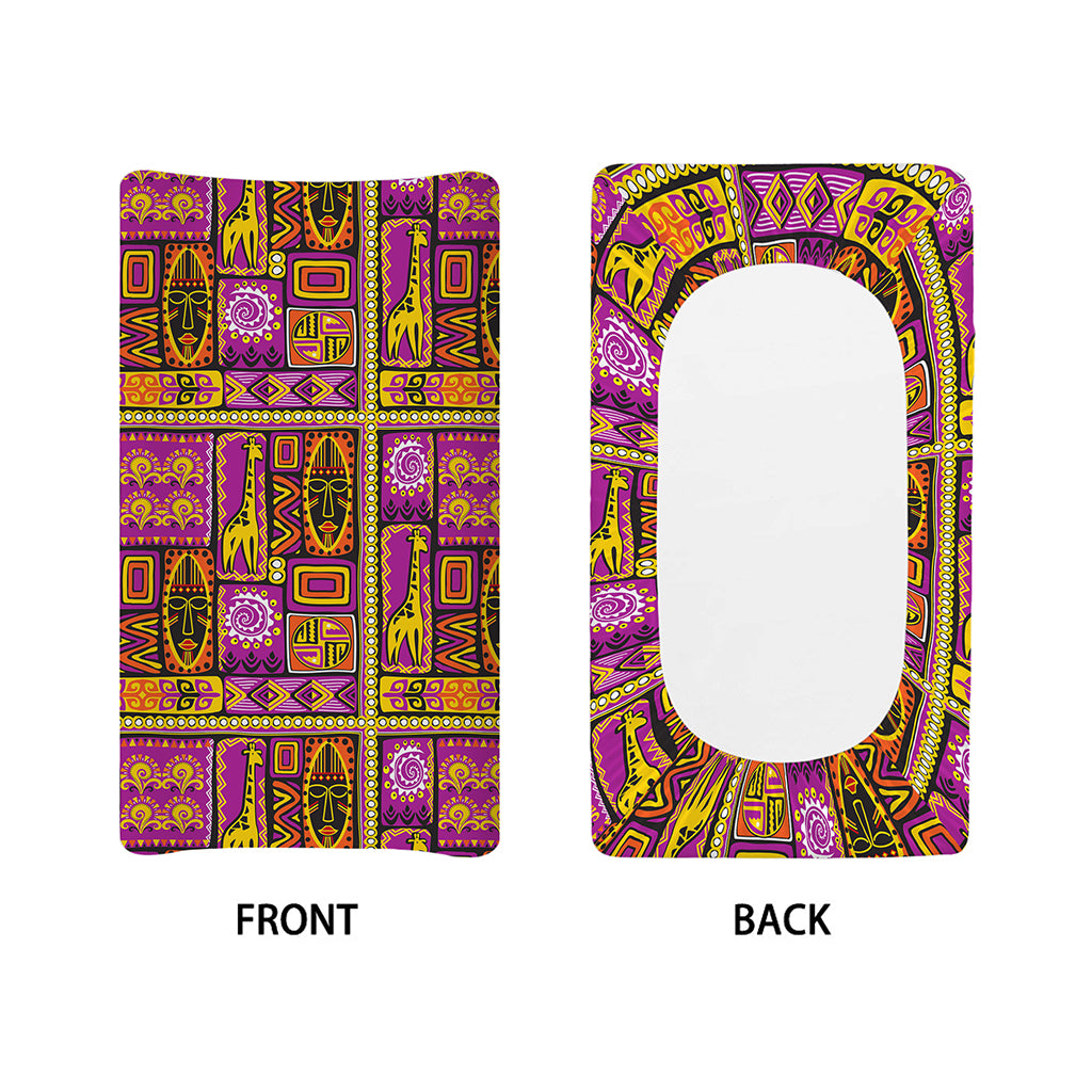 African Ethnic Tribal Inspired Print Changing Pad Cover
