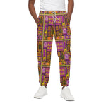 African Ethnic Tribal Inspired Print Cotton Pants