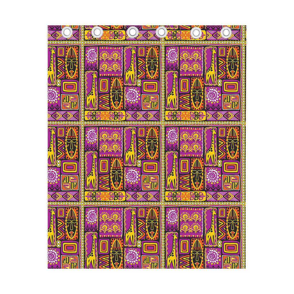 African Ethnic Tribal Inspired Print Curtain