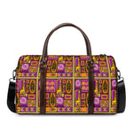 African Ethnic Tribal Inspired Print Duffle Bag