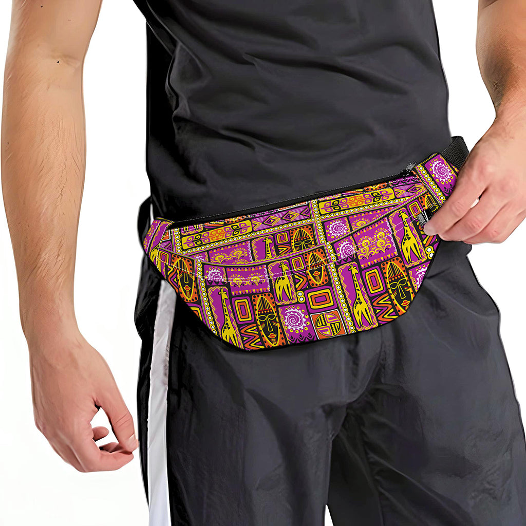 African Ethnic Tribal Inspired Print Fanny Pack