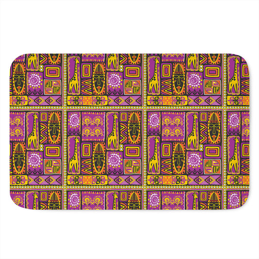 African Ethnic Tribal Inspired Print Indoor Door Mat