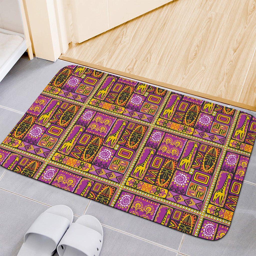 African Ethnic Tribal Inspired Print Indoor Door Mat