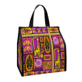 African Ethnic Tribal Inspired Print Insulated Lunch Tote