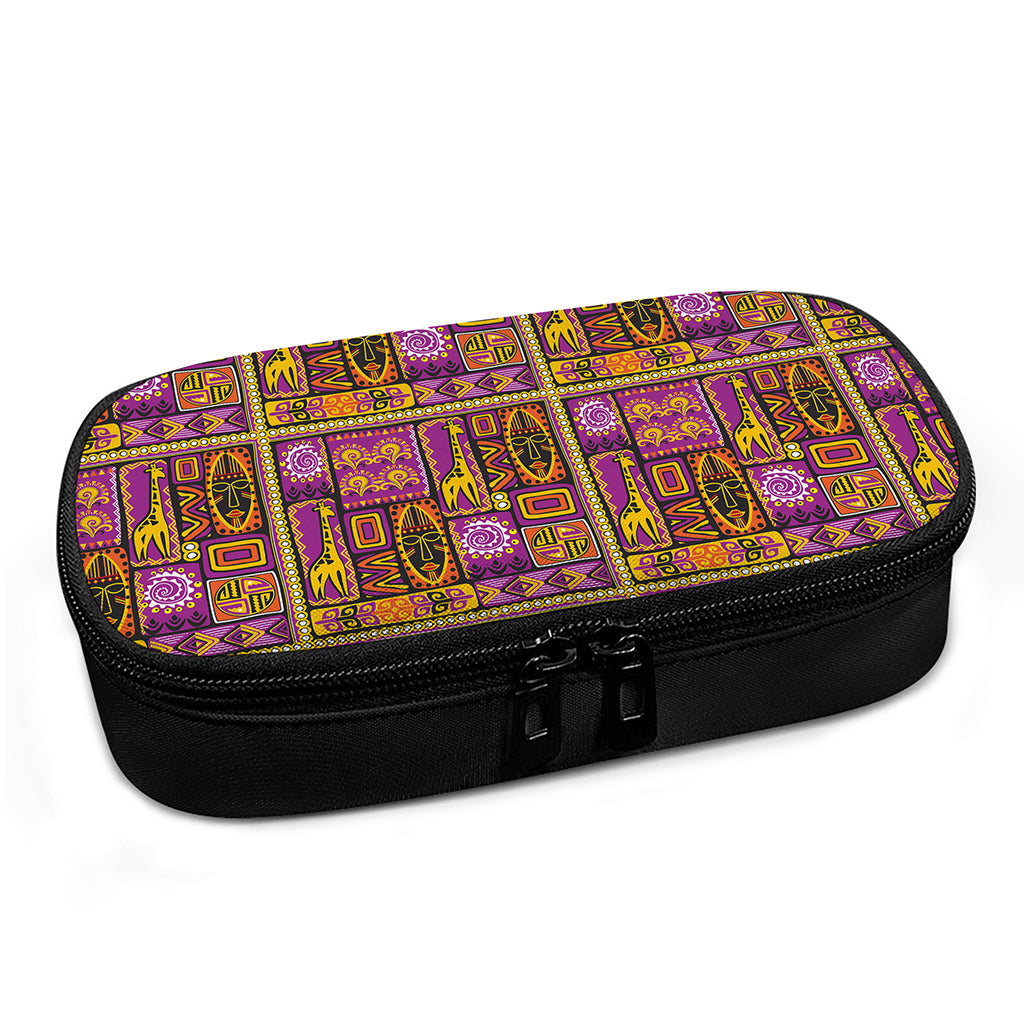 African Ethnic Tribal Inspired Print Insulin Cooler Travel Case