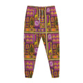 African Ethnic Tribal Inspired Print Jogger Pants