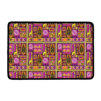 African Ethnic Tribal Inspired Print Kitchen Mat