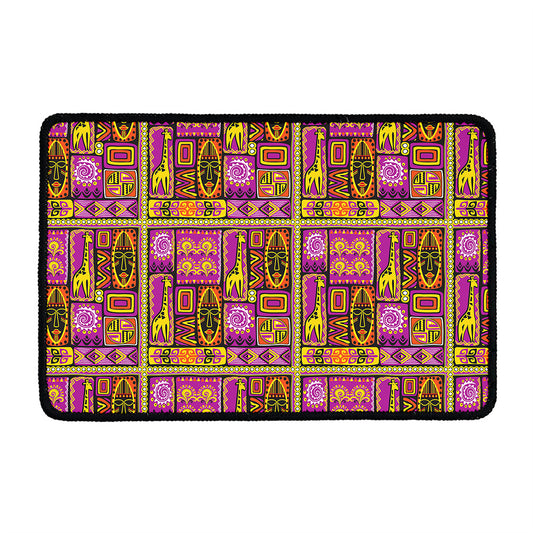 African Ethnic Tribal Inspired Print Kitchen Mat