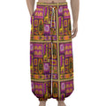 African Ethnic Tribal Inspired Print Lantern Pants