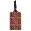 African Ethnic Tribal Inspired Print Luggage Tag