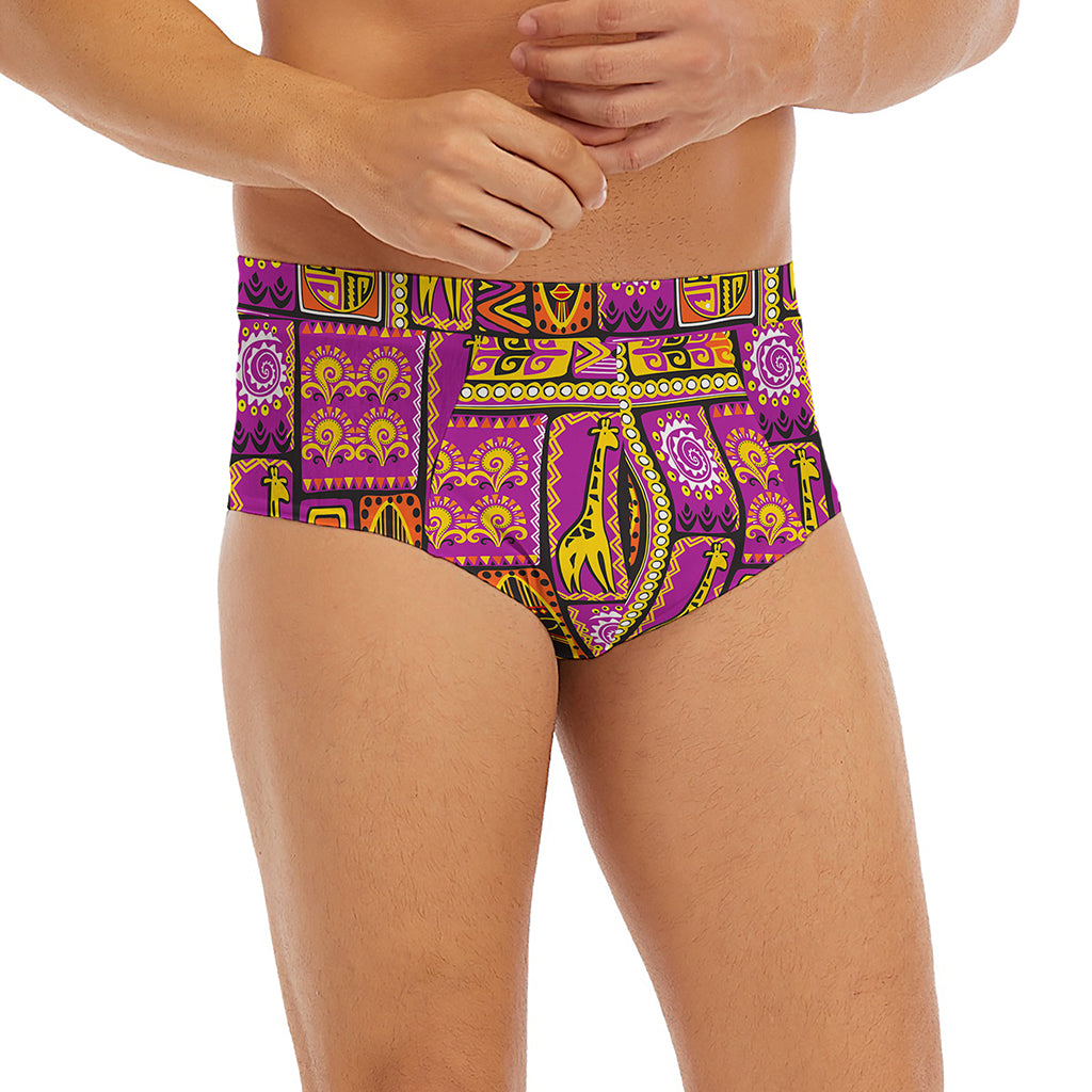 African Ethnic Tribal Inspired Print Men's Briefs