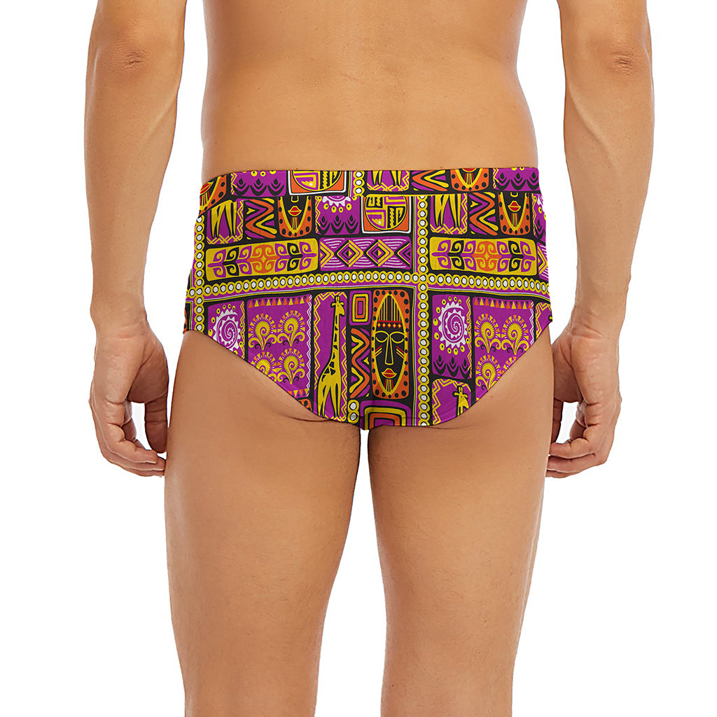 African Ethnic Tribal Inspired Print Men's Briefs
