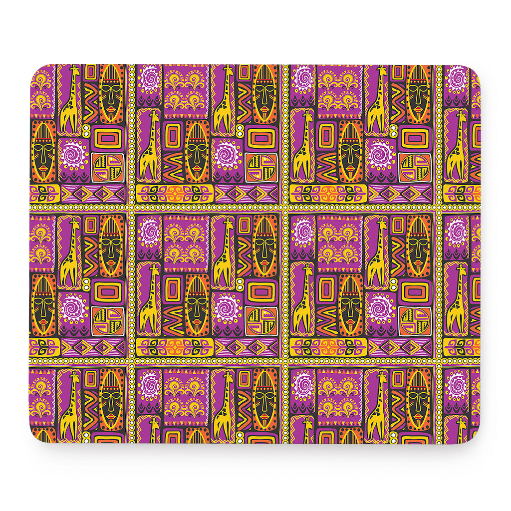 African Ethnic Tribal Inspired Print Mouse Pad