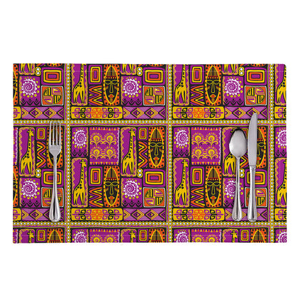 African Ethnic Tribal Inspired Print Placemat