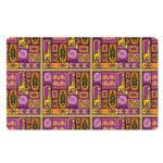 African Ethnic Tribal Inspired Print Polyester Doormat