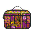 African Ethnic Tribal Inspired Print Portable Lunch Bag
