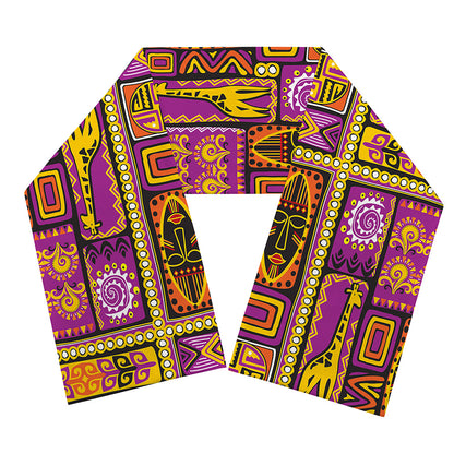 African Ethnic Tribal Inspired Print Scarf