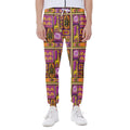 African Ethnic Tribal Inspired Print Joggers