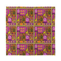 African Ethnic Tribal Inspired Print Silk Bandana