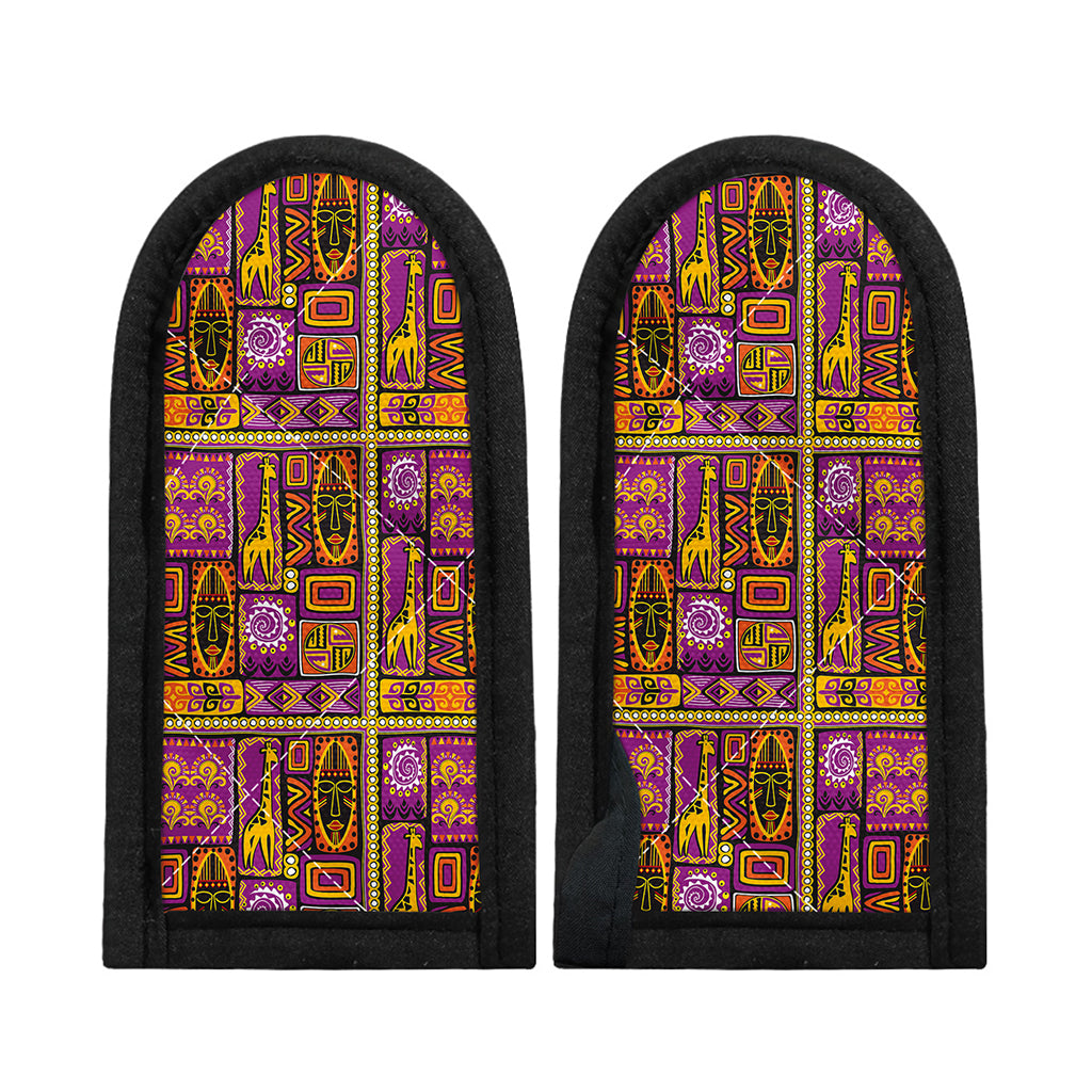 African Ethnic Tribal Inspired Print Skillet Handle Cover