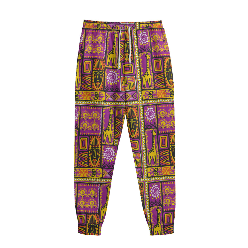 African Ethnic Tribal Inspired Print Sweatpants