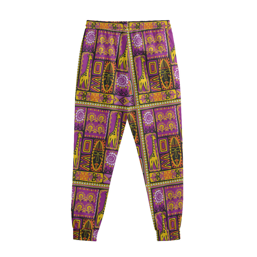 African Ethnic Tribal Inspired Print Sweatpants