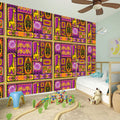 African Ethnic Tribal Inspired Print Wall Sticker