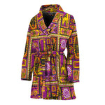 African Ethnic Tribal Inspired Print Women's Bathrobe