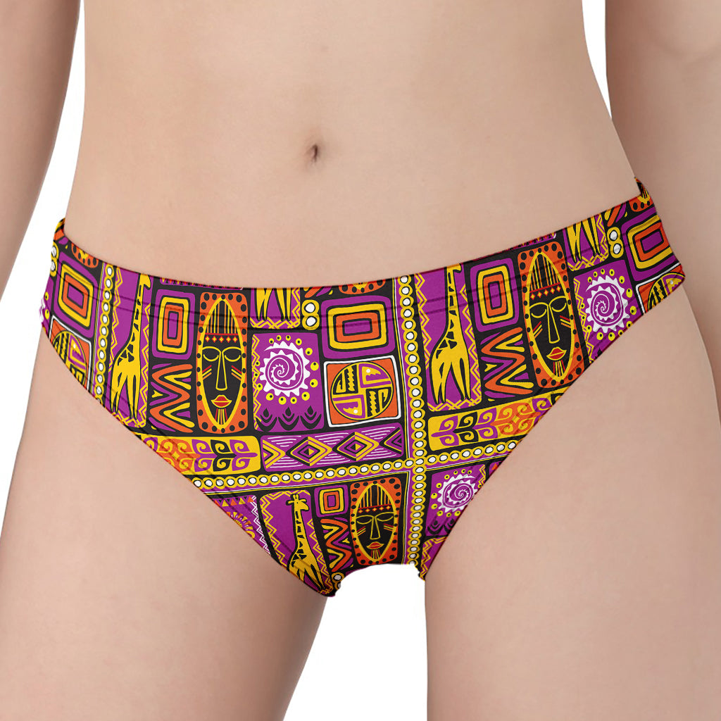 African Ethnic Tribal Inspired Print Women's Panties