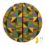African Kente Pattern Print Basketball