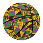 African Kente Pattern Print Basketball