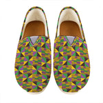African Kente Pattern Print Casual Shoes