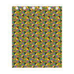 African Kente Pattern Print Curtain