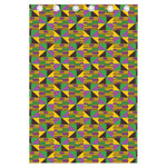 African Kente Pattern Print Curtain