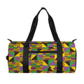 African Kente Pattern Print Gym Bag