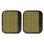 African Kente Pattern Print Handle Covers