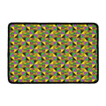 African Kente Pattern Print Kitchen Mat