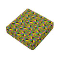 African Kente Pattern Print Outdoor Seat Cushion Cover