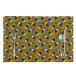 African Kente Pattern Print Placemat